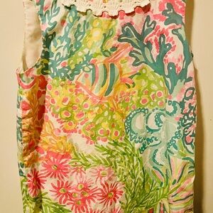 Lilly Pulitzer Kids Dress - Pink, Green, Blue Floral
